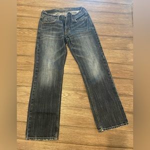 Men’s American Eagle original straight blue jeans, size 26/28